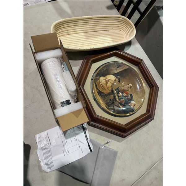 Collector plate basket and portable  Kettle
