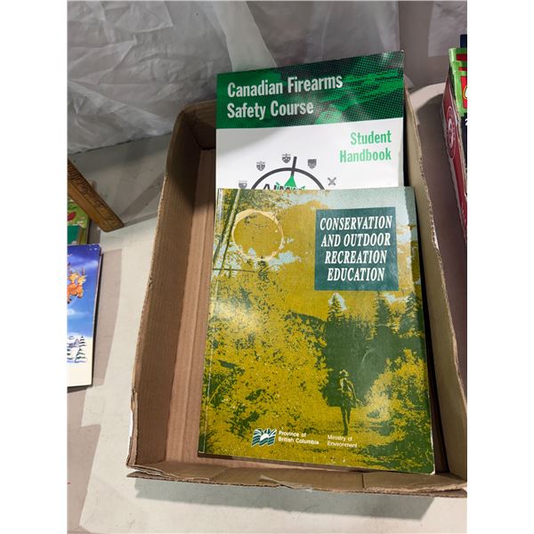 Firearms and outdoor recreation education books