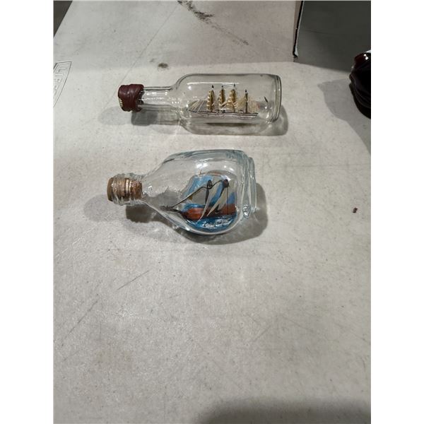 Small ships and bottles