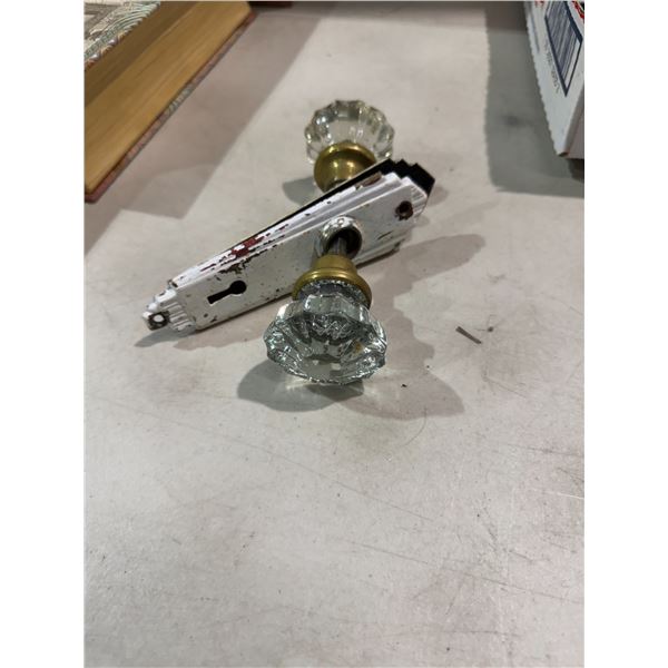 Glass door knobs