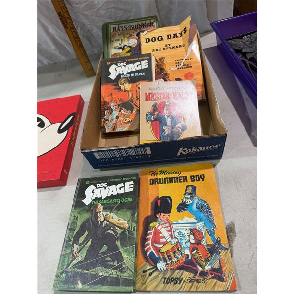 Assorted books