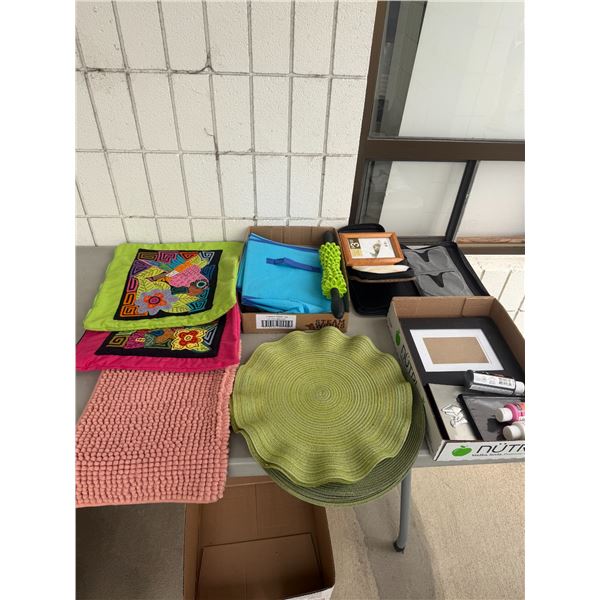 Placemats and other household items