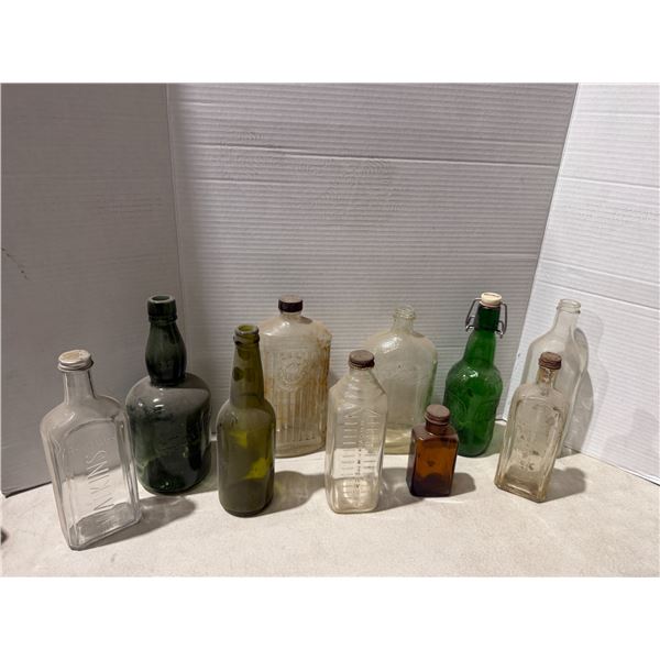 Vintage bottles