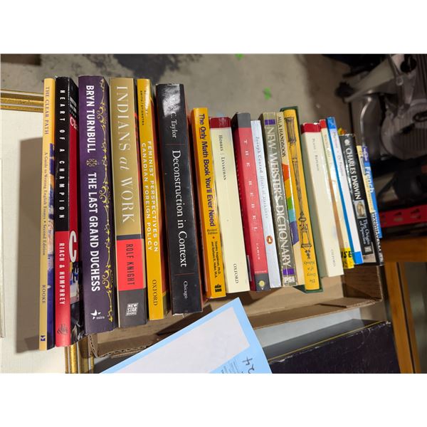Assorted books
