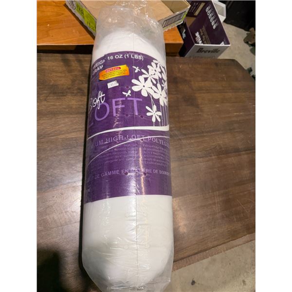 Soft loft polyester