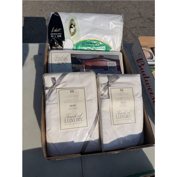 King pillowcases and other bedding