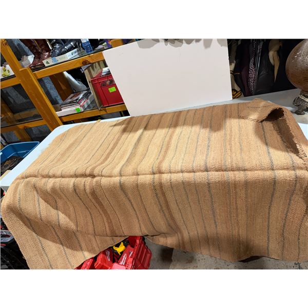Woven area rug from Africa