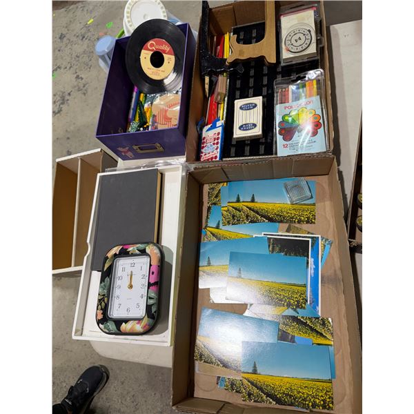 Postcards and other miscellaneous items