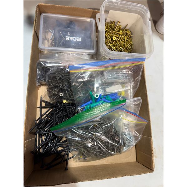 Assorted screws