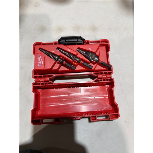 Milwaukee Step Drill Bit Set