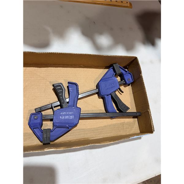 Irwin clamps Kwik grip