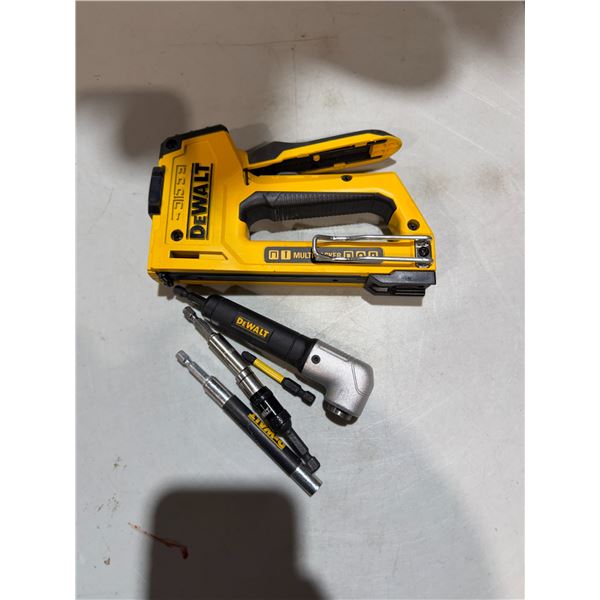 DeWalt stapler and other tools