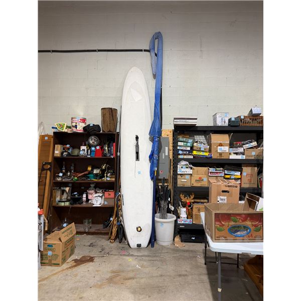 Windsurf board and sail