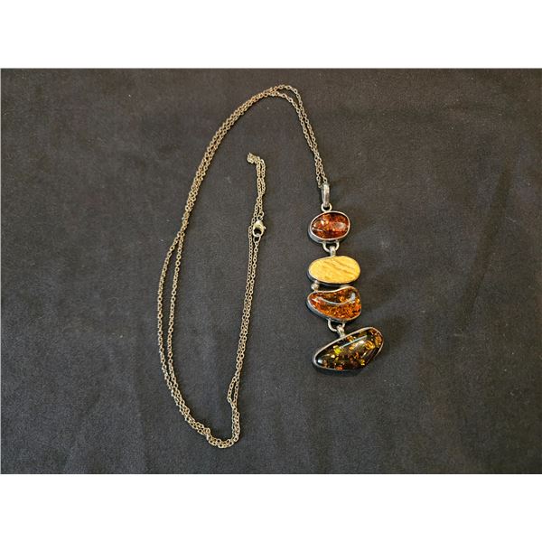 925? stamped necklace set