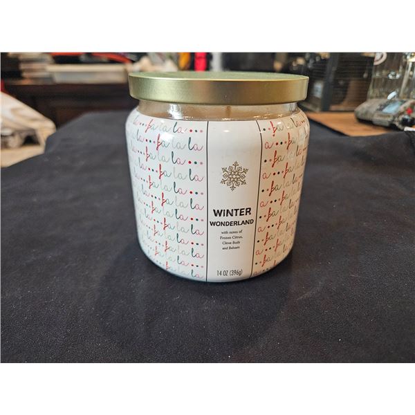 Winter Wonderland candle