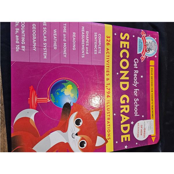 Get ready for Second grade learning book