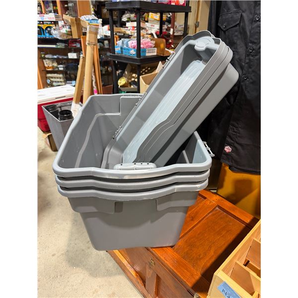 3 bins 3 lids