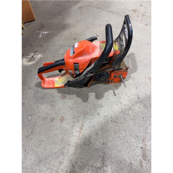 Good running Echo CS-310 Chainsaw see all pictures missing plate