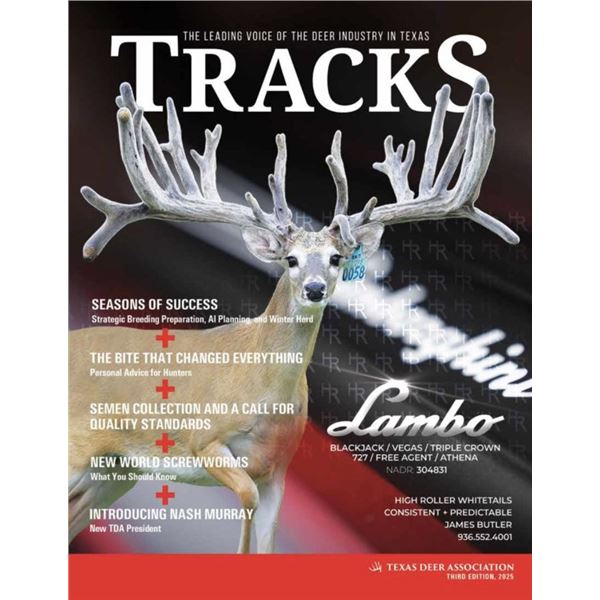 TRACKS Magazine 2027 - Front Cover