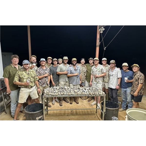 South Texas Dove Hunt for 6 Hunters