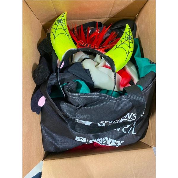 BOX LOT OF HALLOWEEN COSTUMES