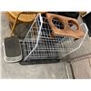 Image 1 : SHOE RACK, SHOE MATS, DOG WATER AND FOOD STAND, AND SMALL STEP STOOL