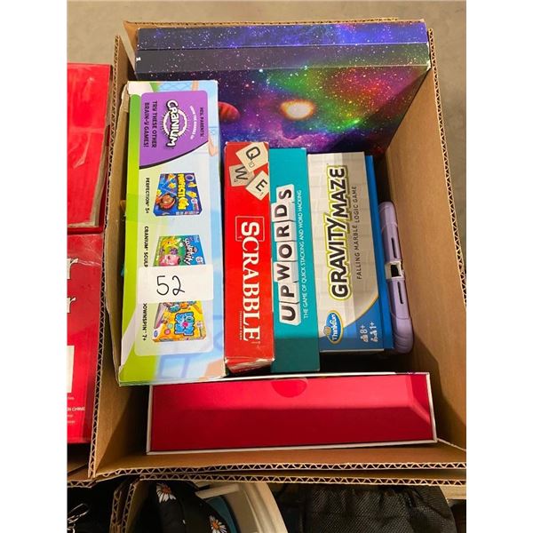 BOX LOT OF BOARD GAMES