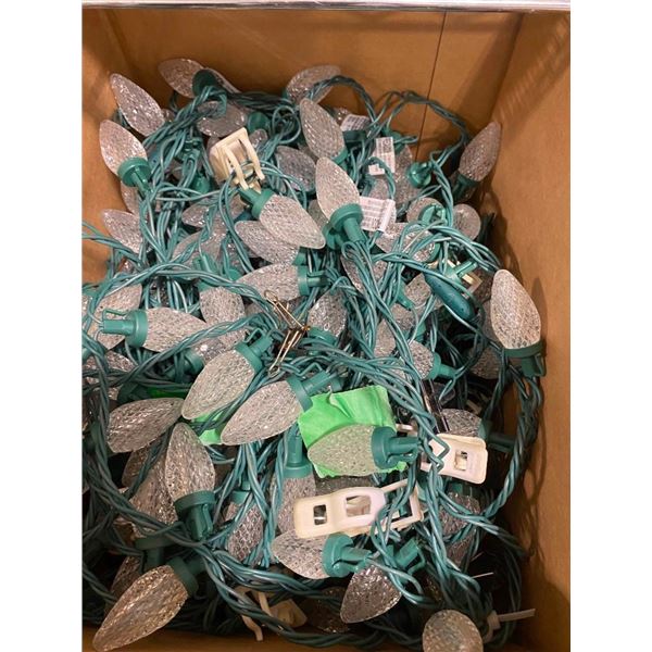 BOX OF CHRISTMAS LIGHTS