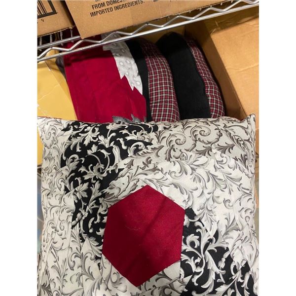 BOX OF PILLOWS