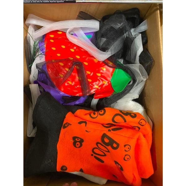 BOX LOT OF HALLOWEEN DECORATIONS