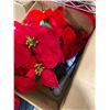 Image 1 : BOX LOT OF CHRISTMAS DECORATIONS