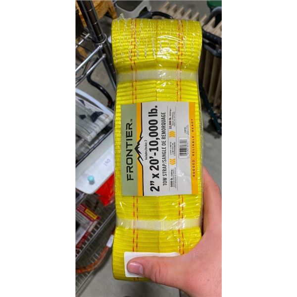 2 FRONTIER 2INX20FT TOW STRAPS