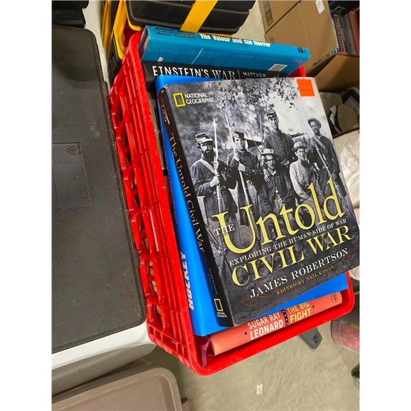 BOX LOT OF BOOKS