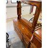 Image 1 : 5FT DRESSER WITH 47.5IN BACKSTAND WITH MIRROR