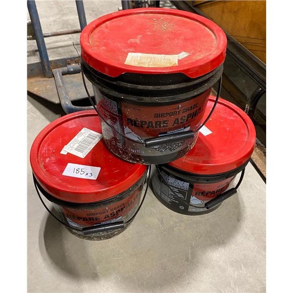 3 CONTAINERS OF AIRPORT GRADE ASPHALT