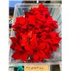 Image 1 : BOX LOT OF FLOWER DECORATIONS