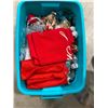 Image 1 : BOX LOT OF CHRISTMAS DECORATIONS