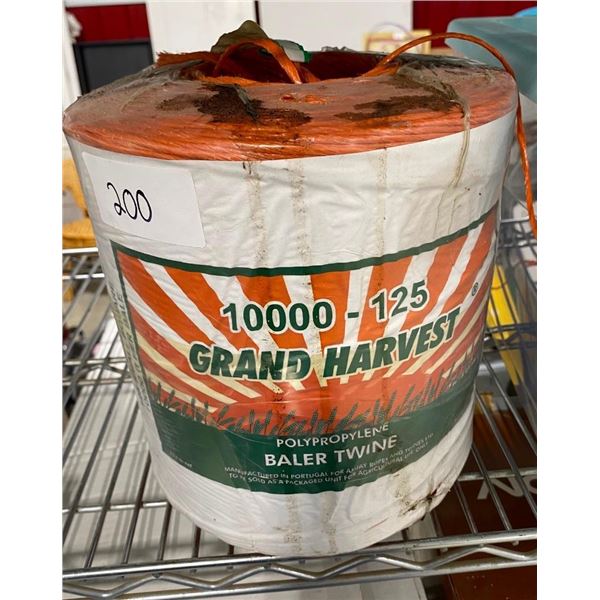APPROX 10,000FT OF POLYPROPYLENE BALER TWINE