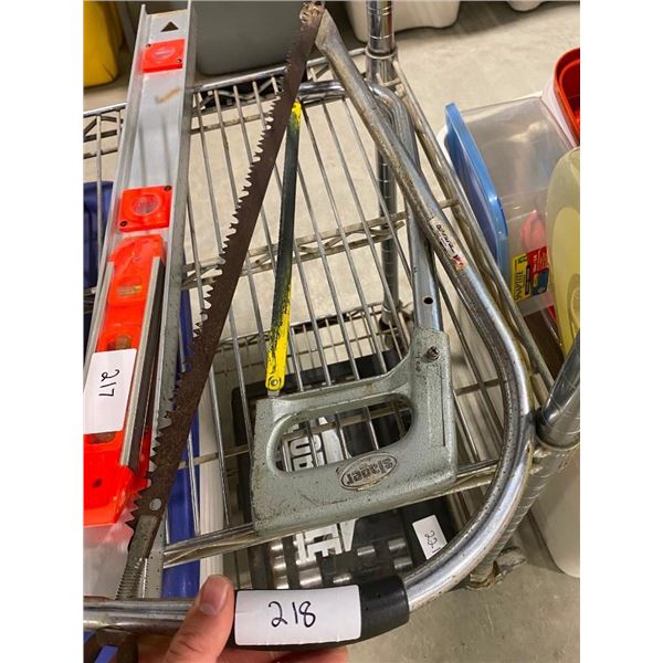 BUCKSAW AND HACKSAW