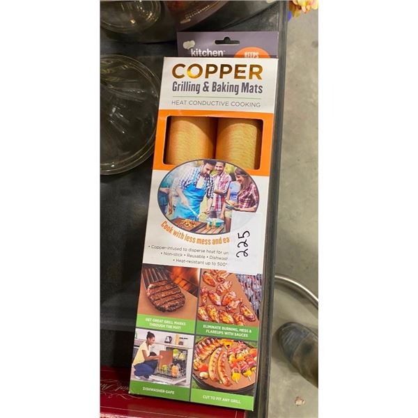 COPPER GRILLING AND BAKING MATS