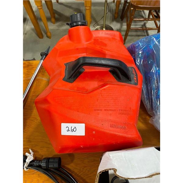 SNOWMOBILE GAS JUG