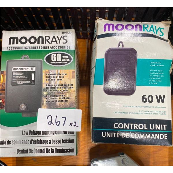 2 MOONRAYS CONTROL UNITS