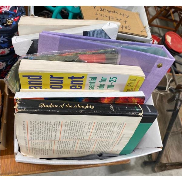 BOX LOT OF BOOKS