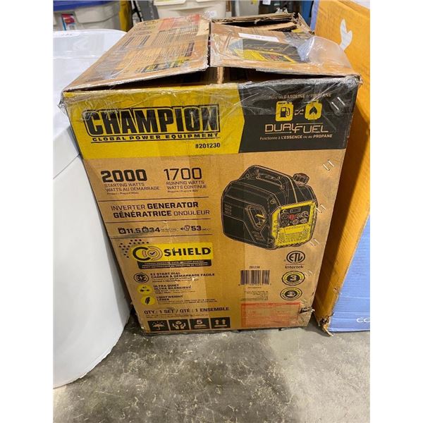 2000 STARTING WATTS CHAMPION INVERTER GENERATOR DUAL-FUEL