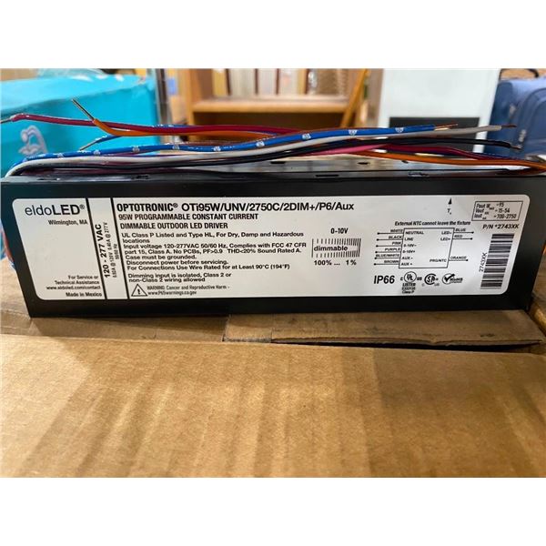 10 OUTDOOR LED BALLASTS