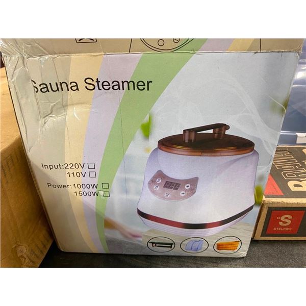 SAUNA STEAMER