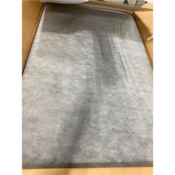 46X28IN FABRIC SLEEPER OTTOMAN