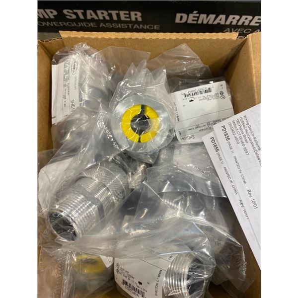 15 ALUMINIUM CORD CONNECTORS