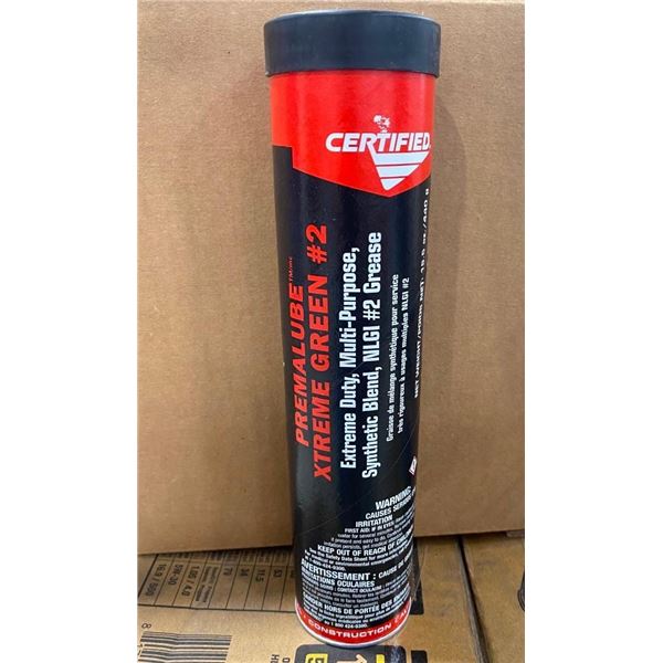 12 TUBES OF SYNTHETIC MULTI-PURPOSE GREASE