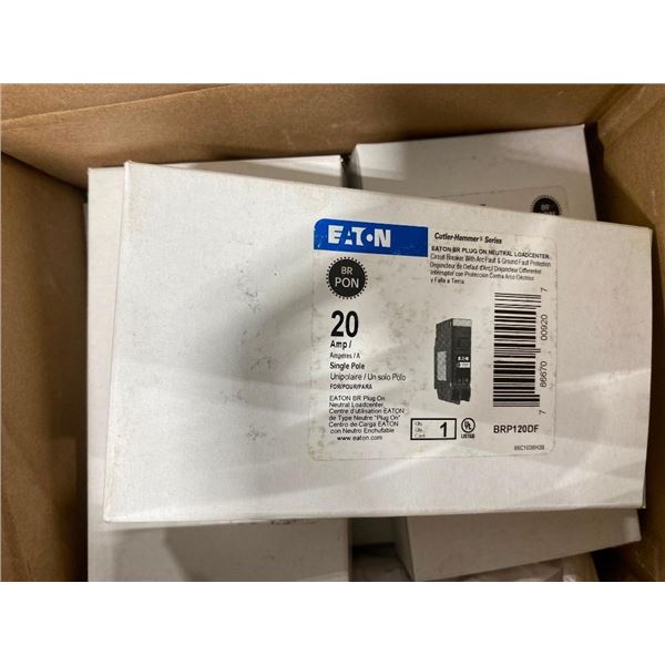 11 EATON 20 AMP BREAKERS